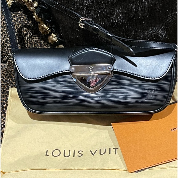 Louis Vuitton Handbags - Louis Vuitton Epi Leather Pochette Montaigne Evening Bag